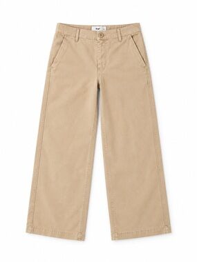 TNA Aritzia Carleton Pant Beige Wide Leg Pants Size 2